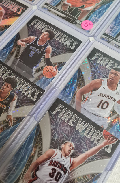 Basketball Fireworks (Lot 7 Cards) - 2022 Panini Prizm Draft Picks