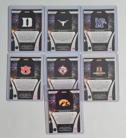 Basketball Fireworks (Lot 7 Cards) - 2022 Panini Prizm Draft Picks