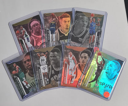 NBA Basketball (Lot 10 Cards) - 2021/22 Panini Illusions Basketball Refractors