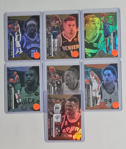 NBA Basketball (Lot 10 Cards) - 2021/22 Panini Illusions Basketball Refractors