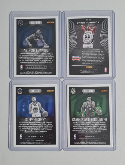 NBA Basketball (Lot 10 Cards) - 2021/22 Panini Illusions Basketball Refractors