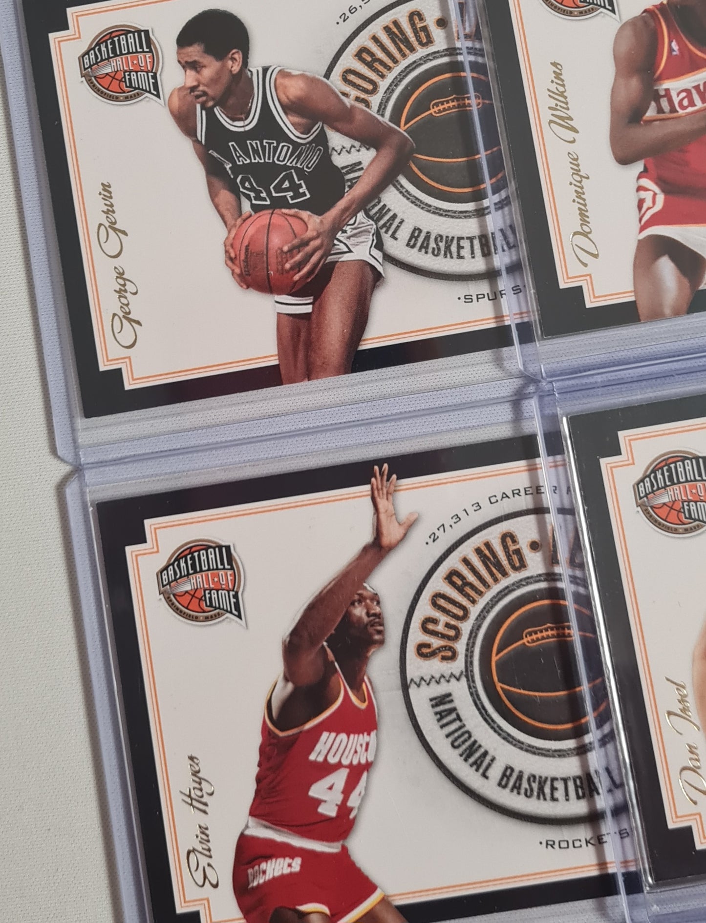 NBA Basketball (Lot 20 Cards - Full Set) - 2010 Panini Scoring Legends Basketball Hall of Fame (All Cards /199)