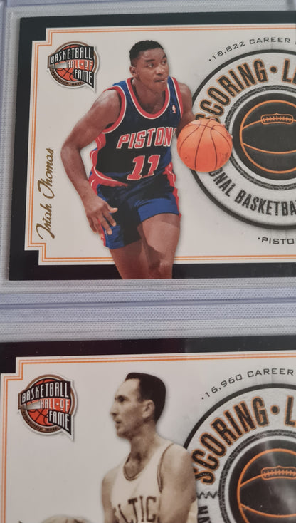 NBA Basketball (Lot 20 Cards - Full Set) - 2010 Panini Scoring Legends Basketball Hall of Fame (All Cards /199)