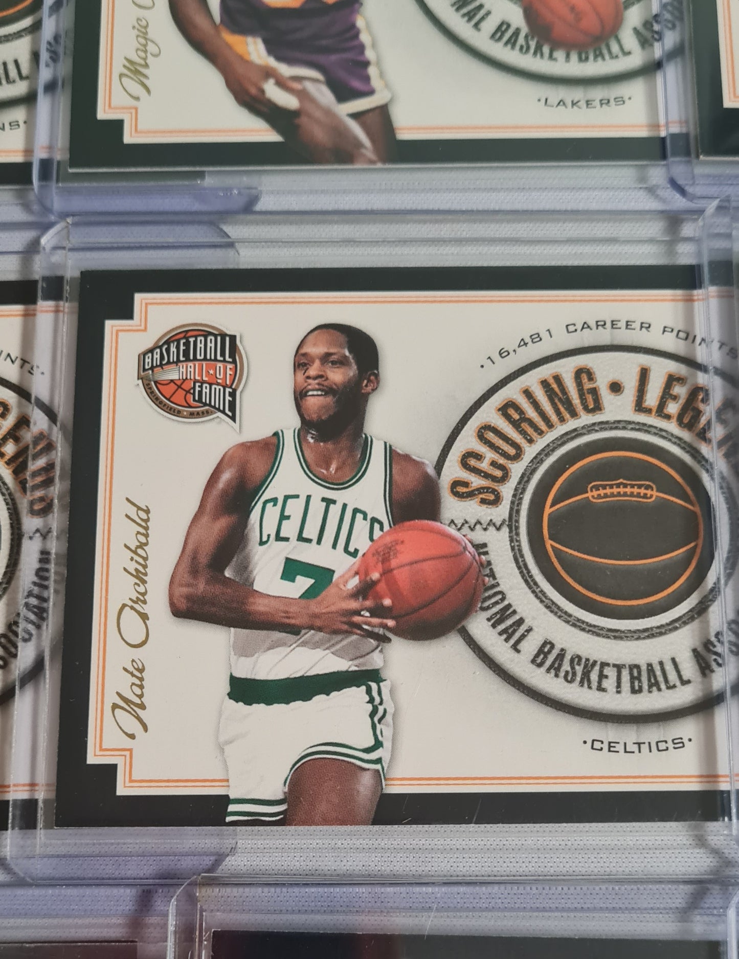 NBA Basketball (Lot 20 Cards - Full Set) - 2010 Panini Scoring Legends Basketball Hall of Fame (All Cards /199)