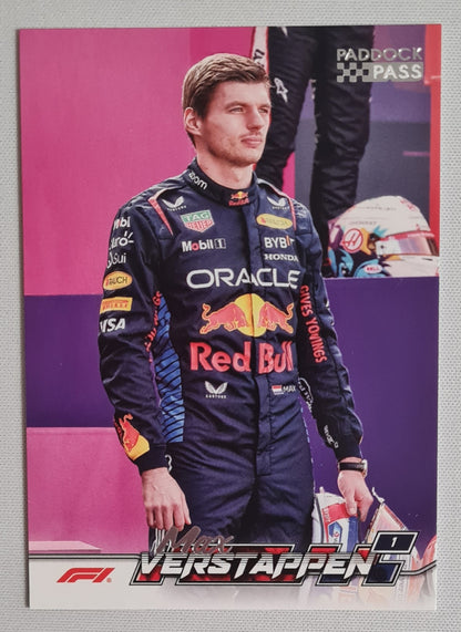 Max Verstappen - 2024 Topps Paddock Pass F1 Racing #1