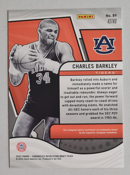 Charles Barkley - 2022 Panini Chronicles Revolution Draft Picks Auburn Basketball "Tigers" #89 Astro