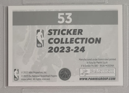 Victor Wembanyama - 2023 Panini Stickers International #53 NBA Sticker Star NBA San Antonio Spurs PSA 9
