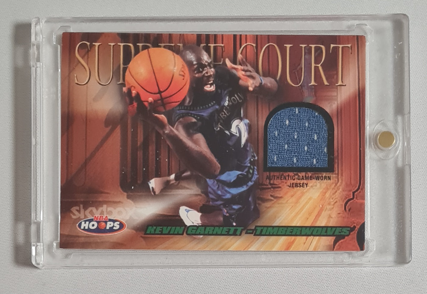 Kevin Garnett - 2004/05 Fleer/SkyBox Supreme Court NBA Hoops Minnesota Timberwolves #SC/KG