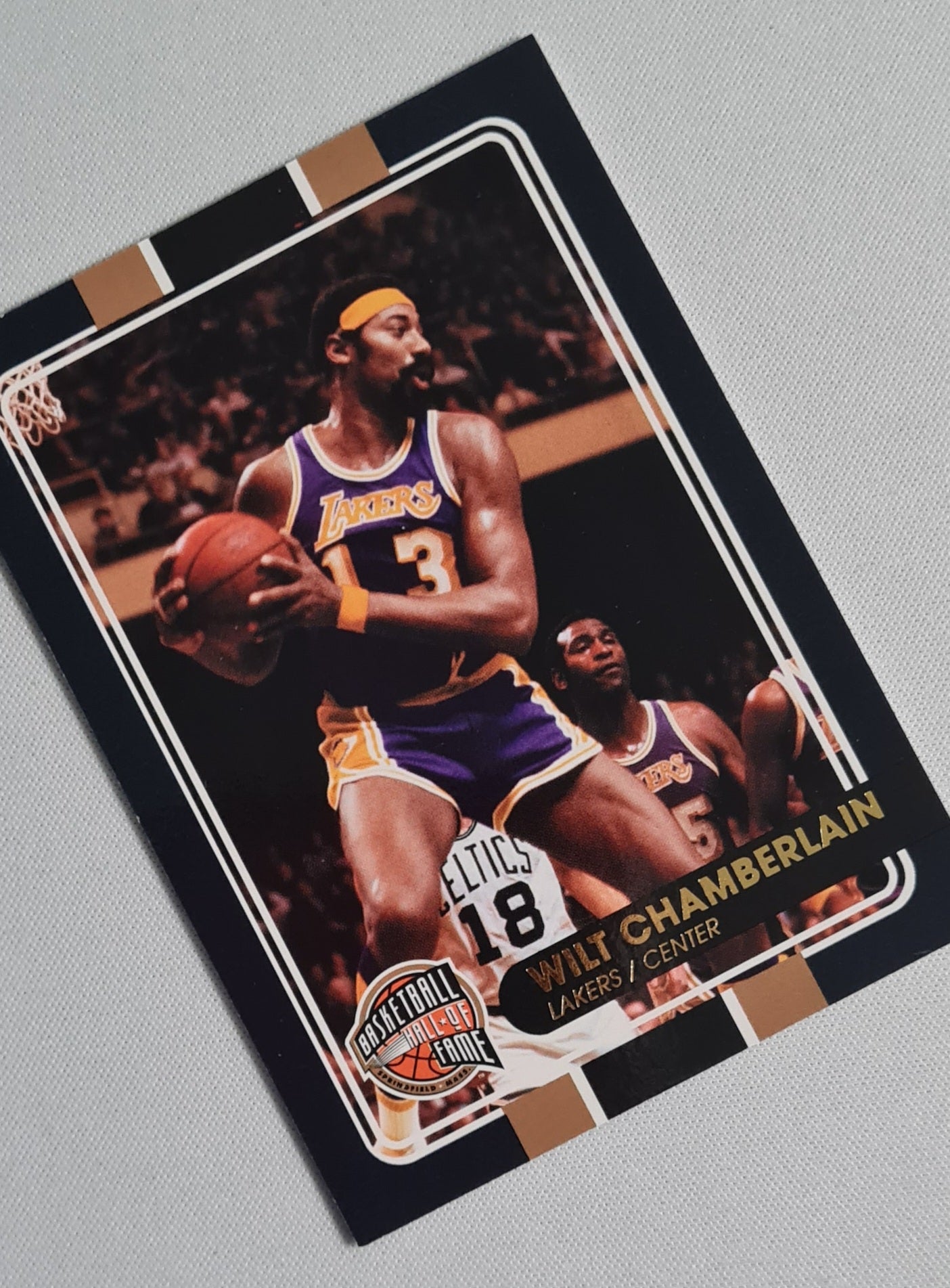 Wilt Chamberlain - 2010 Panini Basketball Hall of Fame NBA L.A. Lakers #124  /199