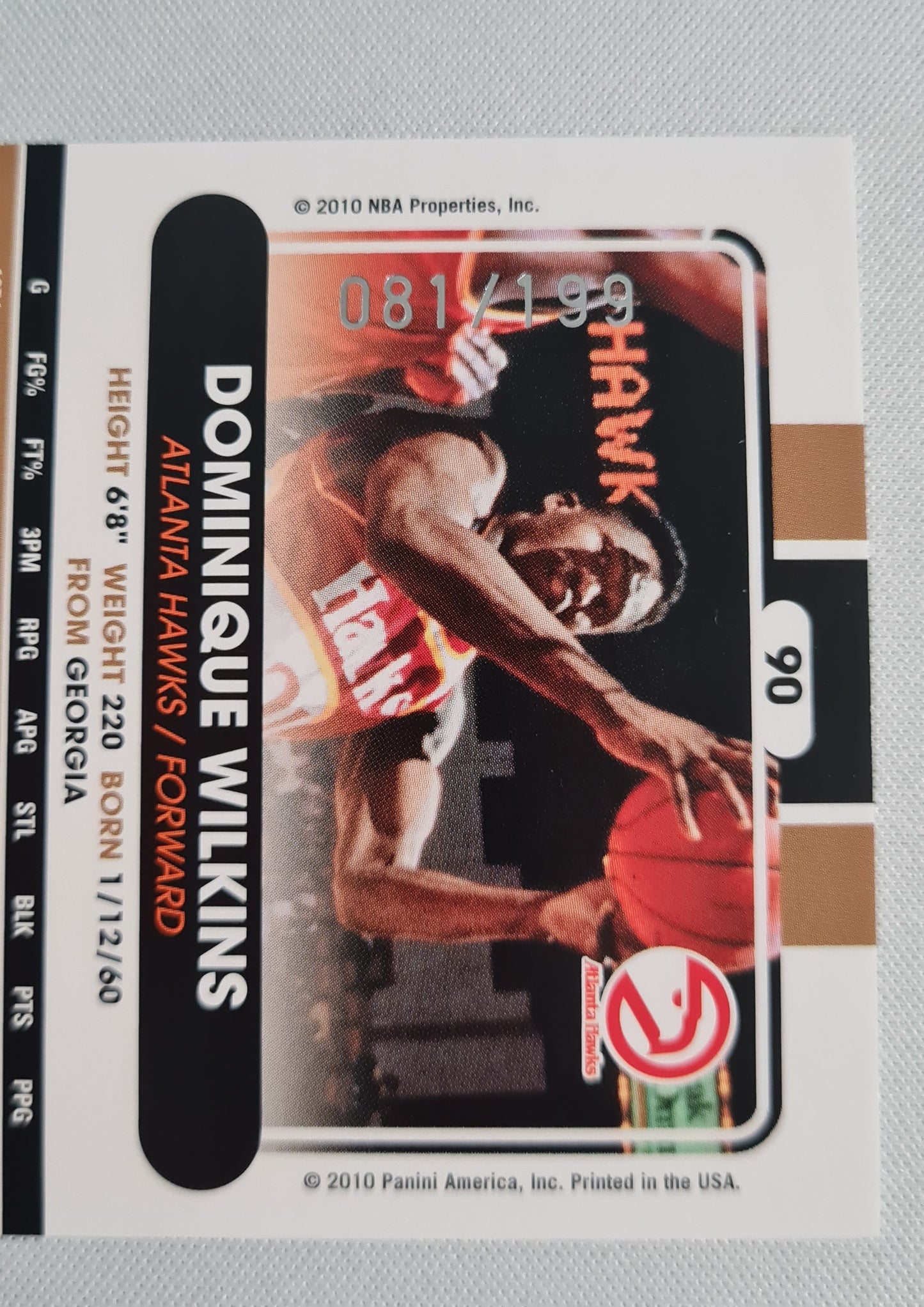 NBA Basketball (lot of 12 Cards) - 2010 Panini Basketball Hall of Fame 12x /199