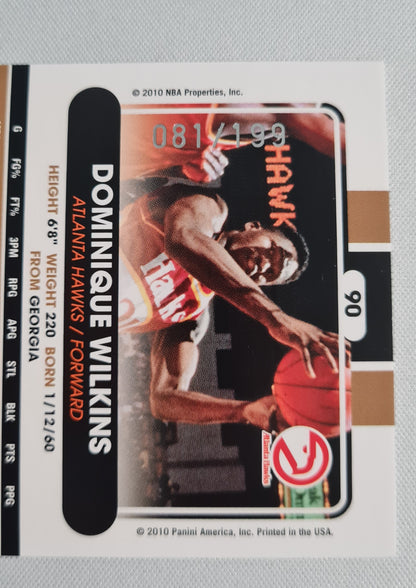NBA Basketball (lot of 12 Cards) - 2010 Panini Basketball Hall of Fame 12x /199