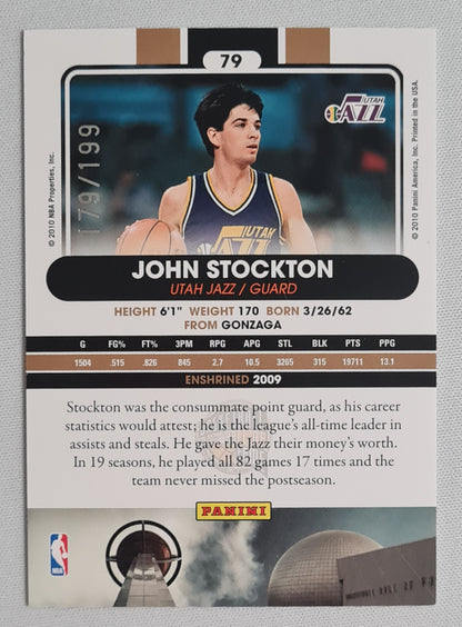NBA Basketball (lot of 12 Cards) - 2010 Panini Basketball Hall of Fame 12x /199