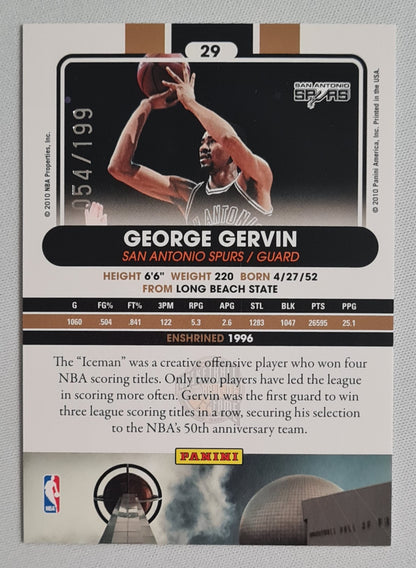 NBA Basketball (lot of 12 Cards) - 2010 Panini Basketball Hall of Fame 12x /199