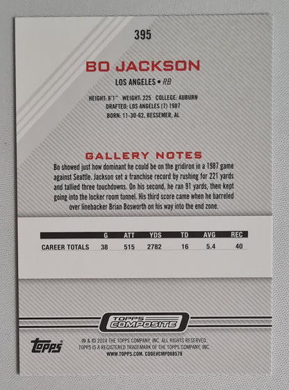 Bo Jackson - 2024 Topps Galler Composite "Gallery Notes" #395