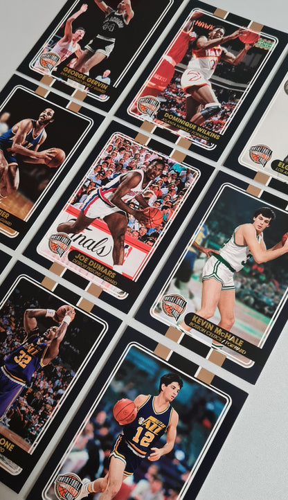 NBA Basketball (lot of 12 Cards) - 2010 Panini Basketball Hall of Fame 12x /199