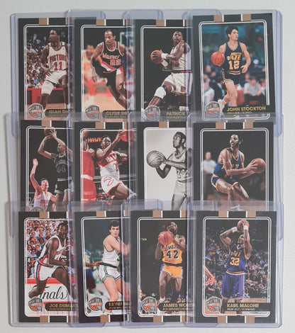 NBA Basketball (lot of 12 Cards) - 2010 Panini Basketball Hall of Fame 12x /199