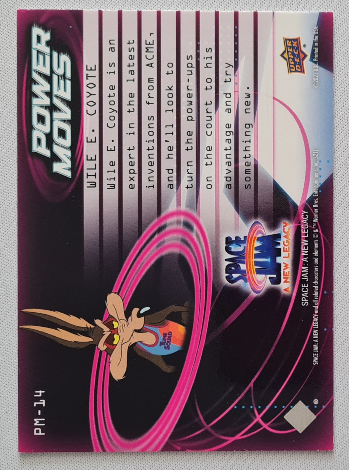 Wile E. Coyote - 2021 Space Jam: A New Legacy Power Moves PM-14