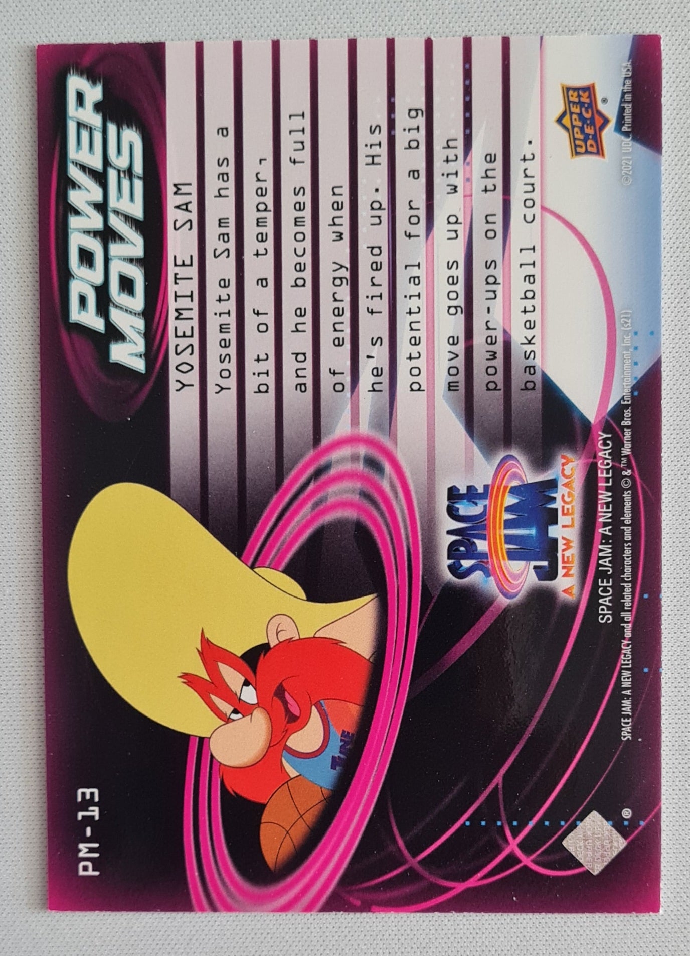 Yosemite Sam - 2021 Space Jam: A New Legacy Power Moves PM-13