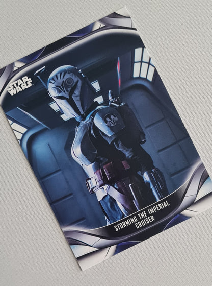 Storming the Imperial Cruiser - 2021 Topps Star Wars #108 (lusafilm Ltd.)