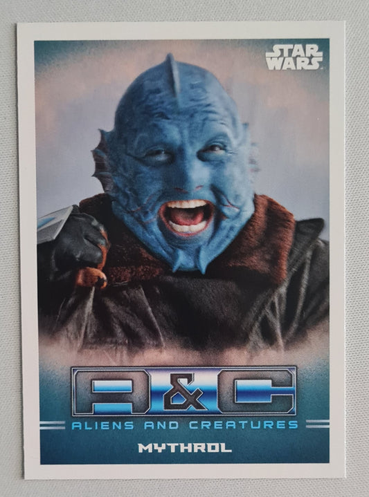 Mythrol - 2021 Topps The Mandalorian Star Wars - Reptile Aliens & Creatures #AC-6