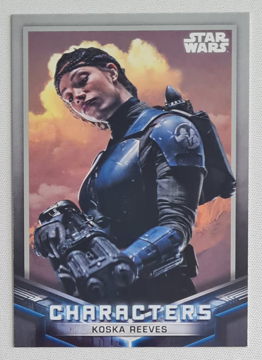 Koska Reeves - 2021 Topps The Mandalorian Star Wars - Characters #C-23