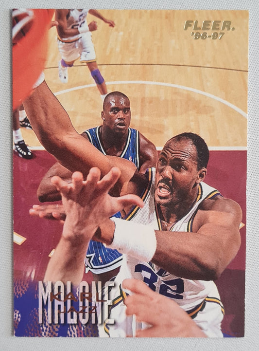 Karl Malone - 1996/97 Fleer/Skybox NBA Basketball Utah Jazz #110