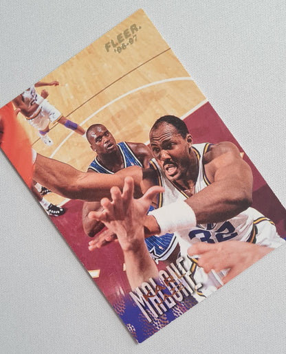 Karl Malone - 1996/97 Fleer/Skybox NBA Basketball Utah Jazz #110