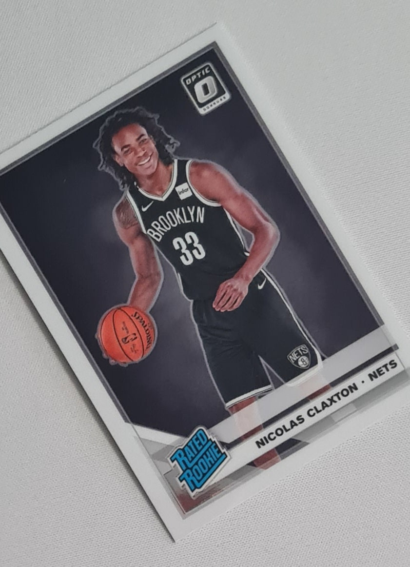 Nicolas Claxton - 2019/20 Panini Donruss Optic Basketball Rated Rookie NBA Brooklyn Nets #171