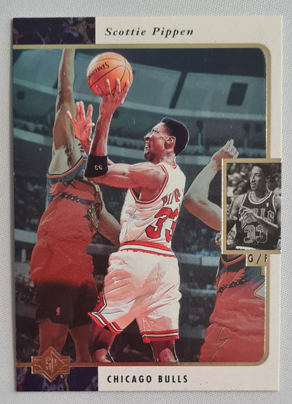 Scottie Pippen - 1996 Upper Deck /hologram combination NBA Chicago Bulls #21 SP