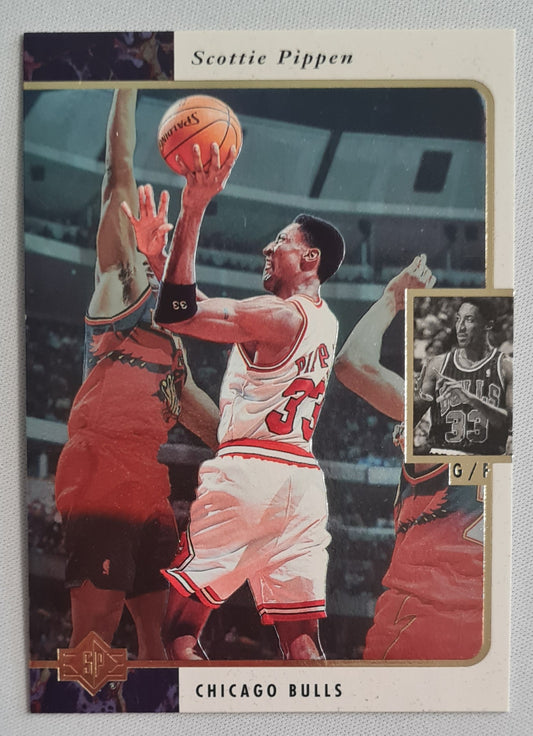 Scottie Pippen - 1996 Upper Deck /hologram combination NBA Chicago Bulls #21 SP