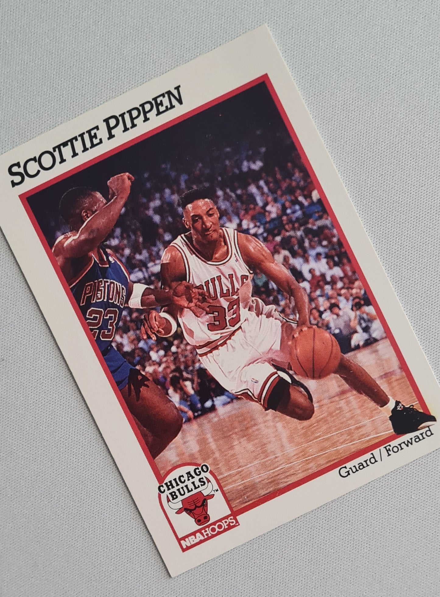 Scottie Pippen - 1991 NBA Hoops Basketball Chicago Bulls #34