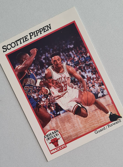 Scottie Pippen - 1991 NBA Hoops Basketball Chicago Bulls #34