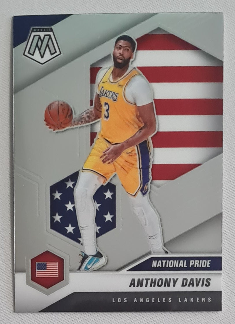 Anthony Davis - 2020/21 Panini Mosaic Basketball L.A. Lakers - National Pride #250