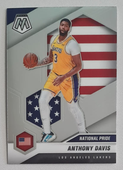 Anthony Davis - 2020/21 Panini Mosaic Basketball L.A. Lakers - National Pride #250