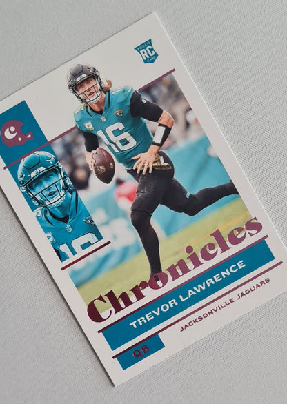 Trevor Lawrence - 2021 Panini Chronicles NFL Football Jacksonville Jaguars (RC) #47 Pink