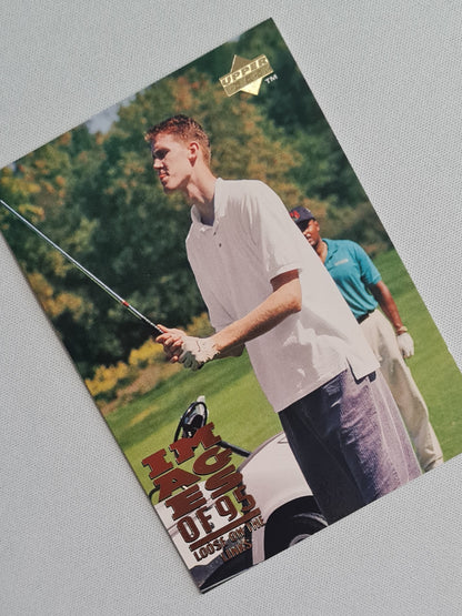 Shawn Bradley - 1995 Upper Deck Hologram Combination Loose on the Links (Nets) #331