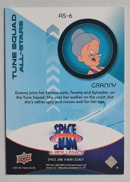 Granny - 2021 Upper Deck Space Jam: A New Legacy Tune Squad - All Stars #AS-6