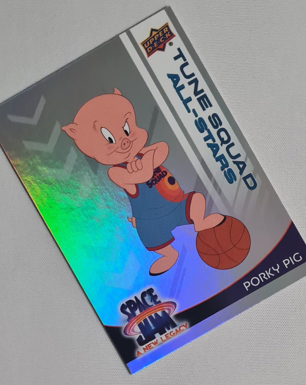 Porky Pig - 2021 Upper Deck Space Jam: A New Legacy Tune Squad - All Stars #AS-2
