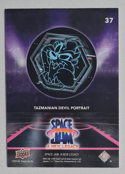 Tazmanian Devil Portrait - 2021 Upper Deck Space Jam: A New Legacy #37