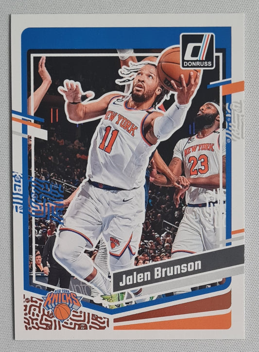 Jalen Brunson - 2023/24 Panini Donruss Basketball NBA New York Knicks #189