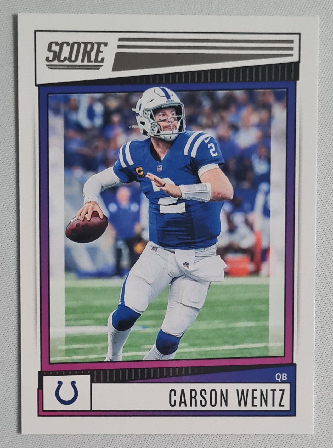 Carson Wentz - 2022 Panini Score Football NFL Indianapolis Colts #11