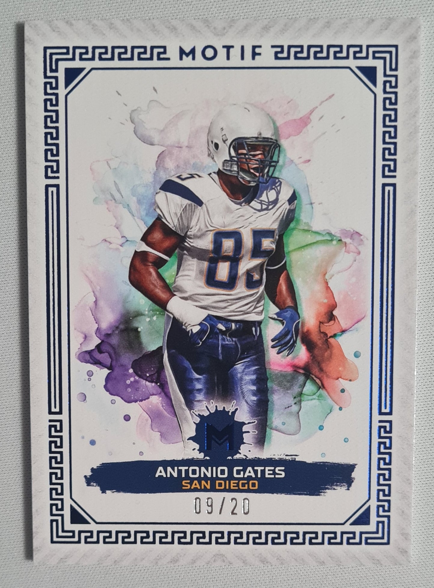 Antonio Gates - 2024 Topps Motif NFL San Diego Chargers #78 /20