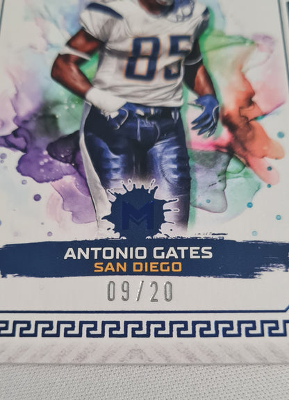 Antonio Gates - 2024 Topps Motif NFL San Diego Chargers #78 /20