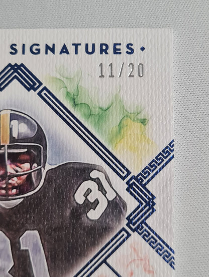 Donnie Shell - 2024 Topps Motif NFL Pittsburgh Steelers #HS-DS /20 Autograph