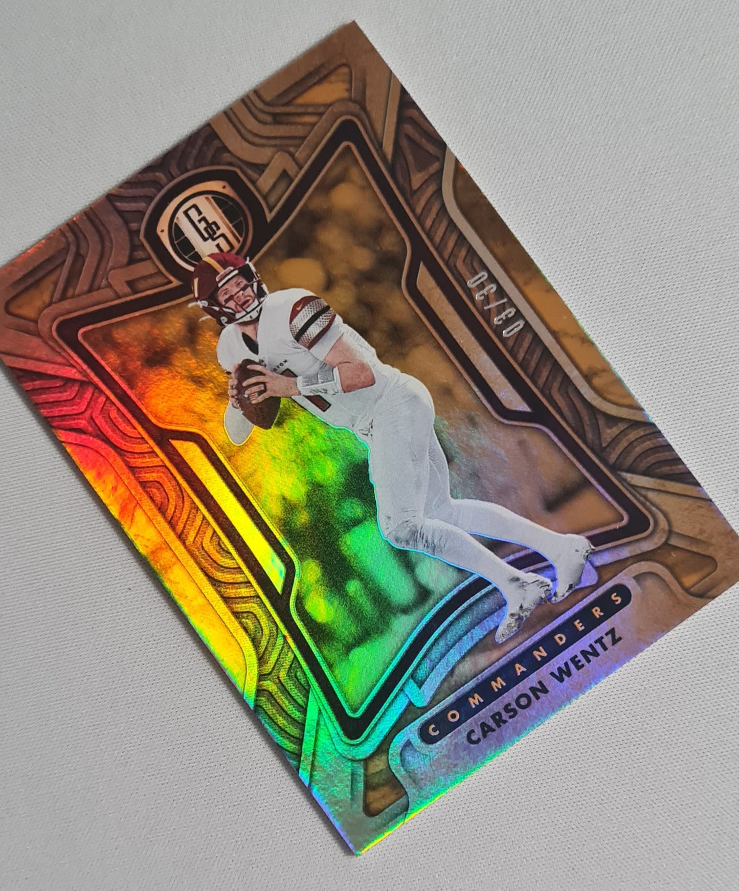 Carson Wentz - 2022 Panini Gold Standard Football Washington Commanders #96 Gold /30