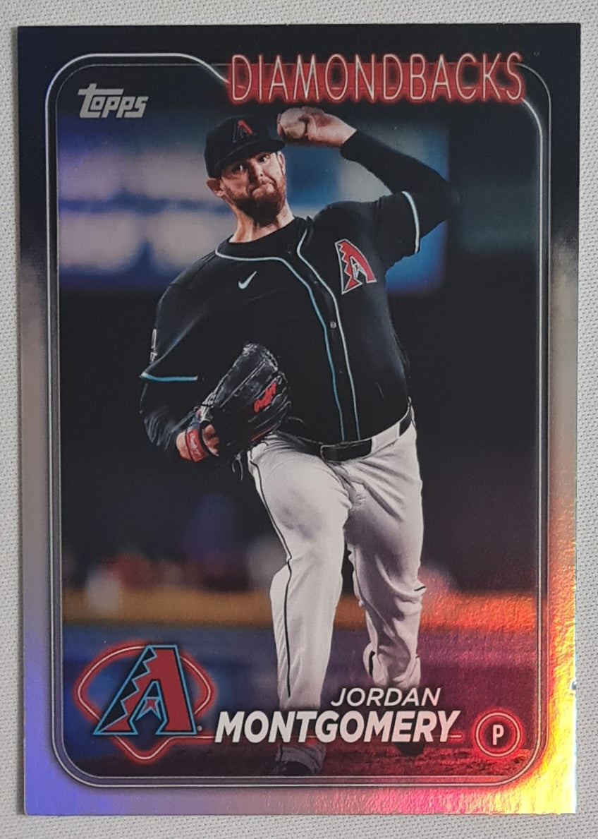 Jordan Montgomery - 2024 Topps MLB Diamondbacks US297 Refractor