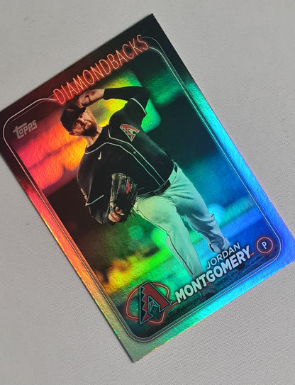 Jordan Montgomery - 2024 Topps MLB Diamondbacks US297 Refractor