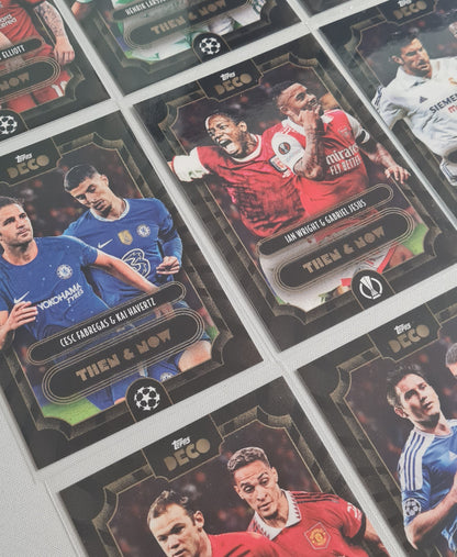 Soccer Deco Lot (9 Cards) - 2022 Topps Deco THEN & NOW
