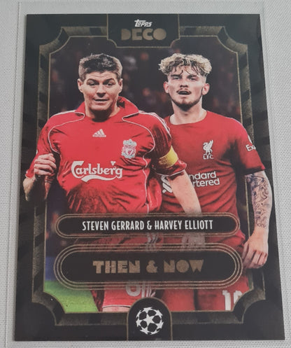 Soccer Deco Lot (9 Cards) - 2022 Topps Deco THEN & NOW