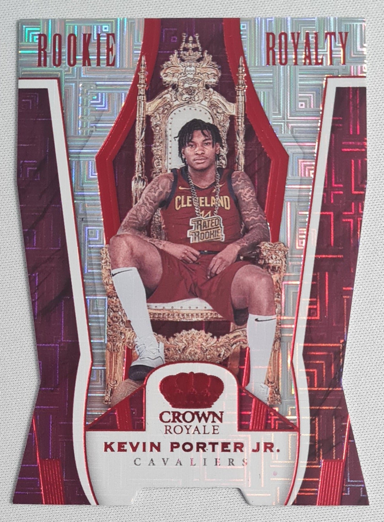 Kevin Porter Jr. - 2019/20 Panini Crown Royal Basketball NBA Cavaliers - Rookie Royalty Red #28 /49
